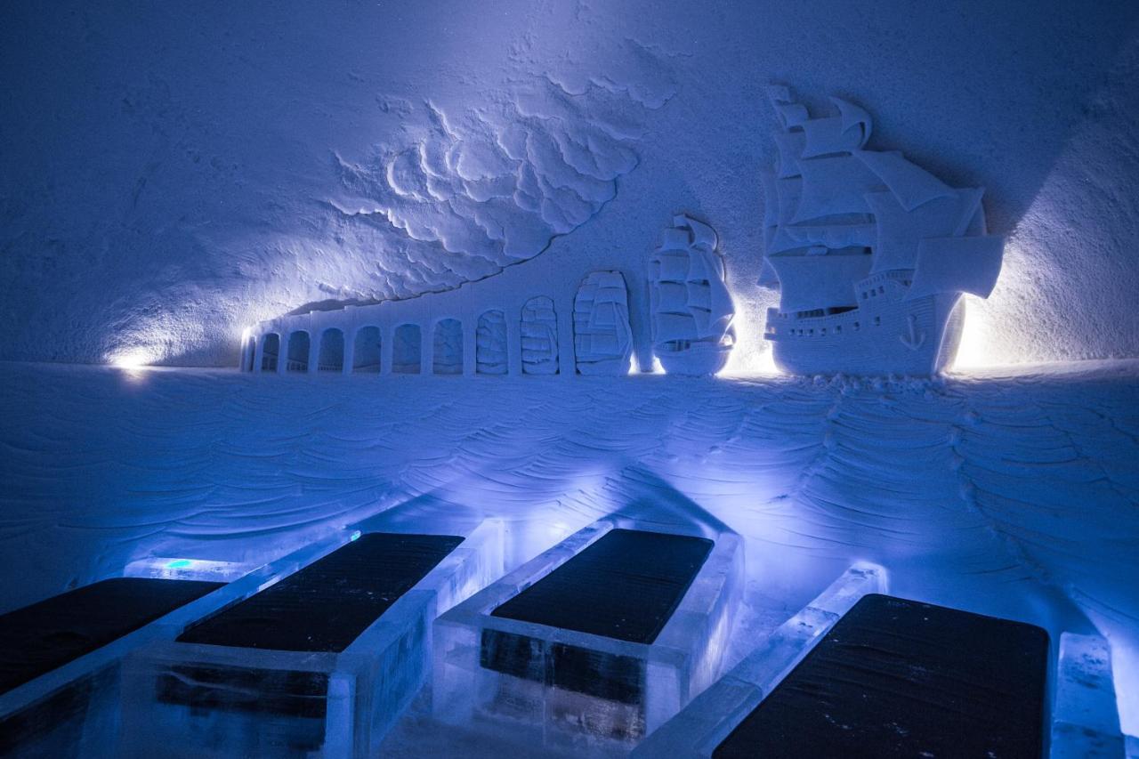Lapland Hotels Snowvillage Яллас'ярві Екстер'єр фото
